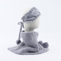 Niños bebé niños niñas invierno diadema Snood Beanie Hat bufanda conjunto (SK419S)